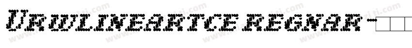 Urwlineartce regnar字体转换
